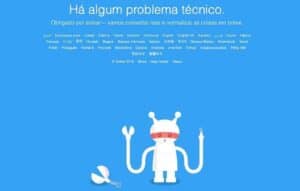 Twitter fora do ar nesta quinta-feira