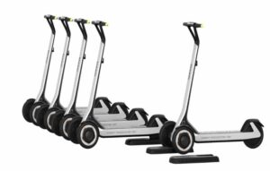 Japoneses criam scooter elétrica inflável