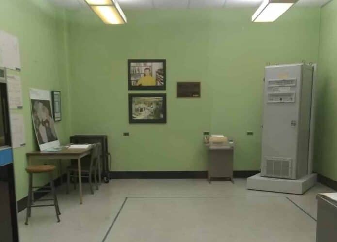 Sala na UCLA onde aconteceu a primeira conexão à Arpanet
