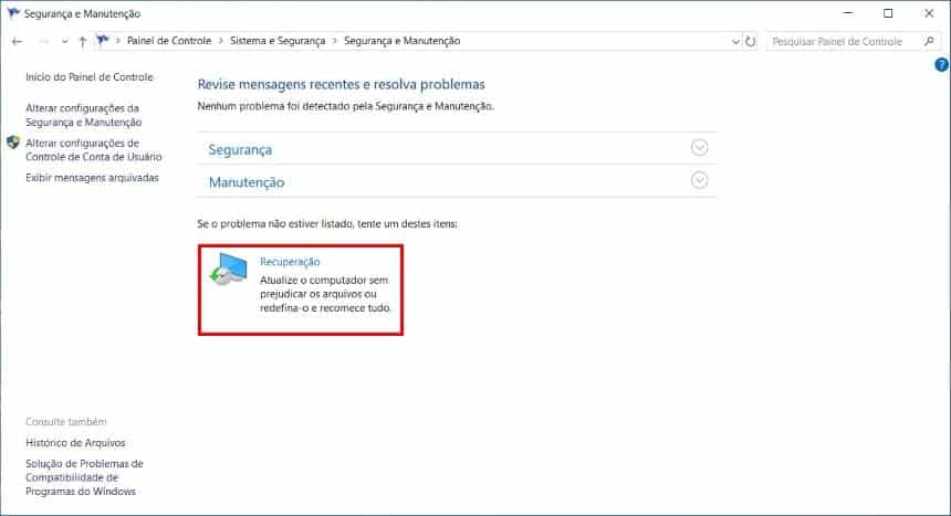 Como atualizar o computador sem prejudicar os arquivos no Windows 10