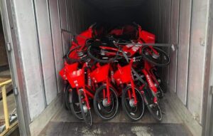 20 mil bicicletas elétricas são destruídas