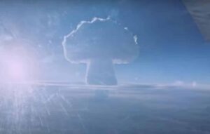 Rússia revela imagens de teste com bomba nuclear na década de 1960