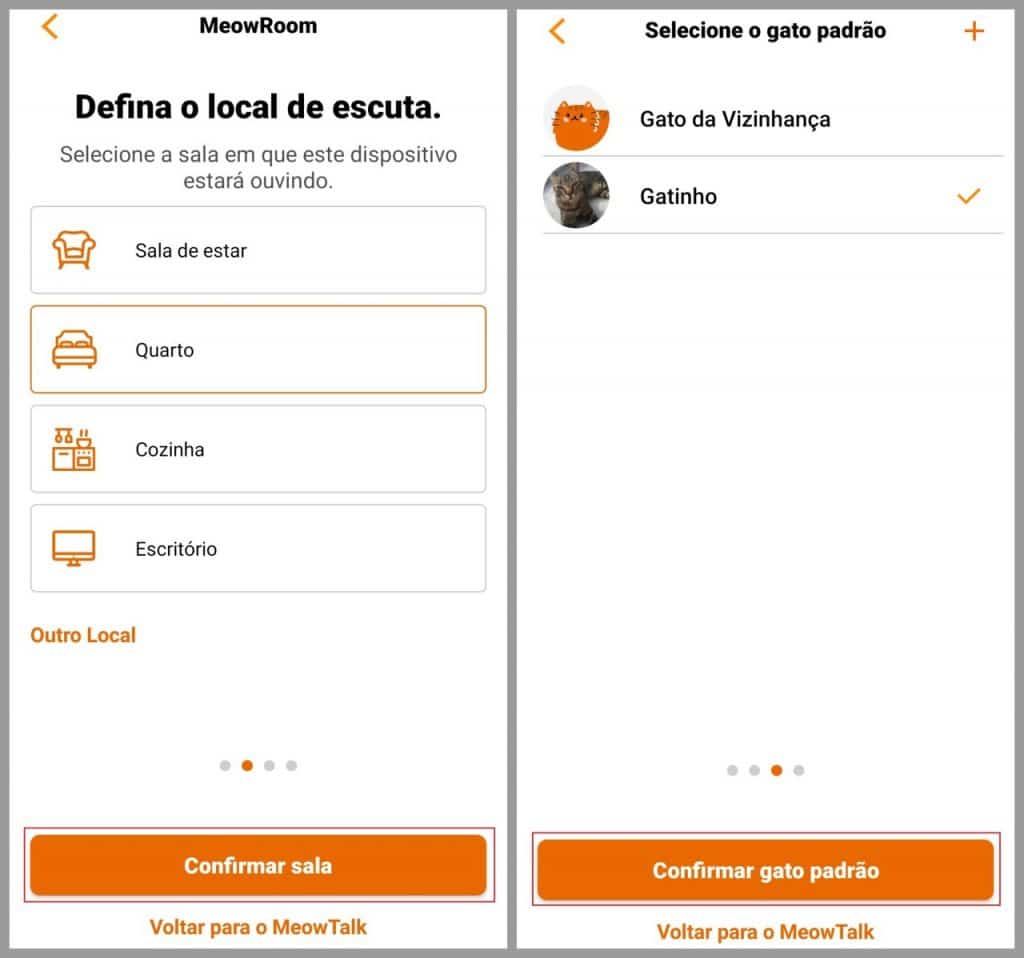 Como usar MeowRoom no MeowTalk