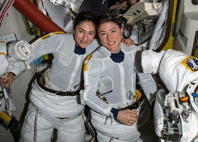 Christina Koch e Jessica Meir estão entre as primeiras astronautas do programa Artemis