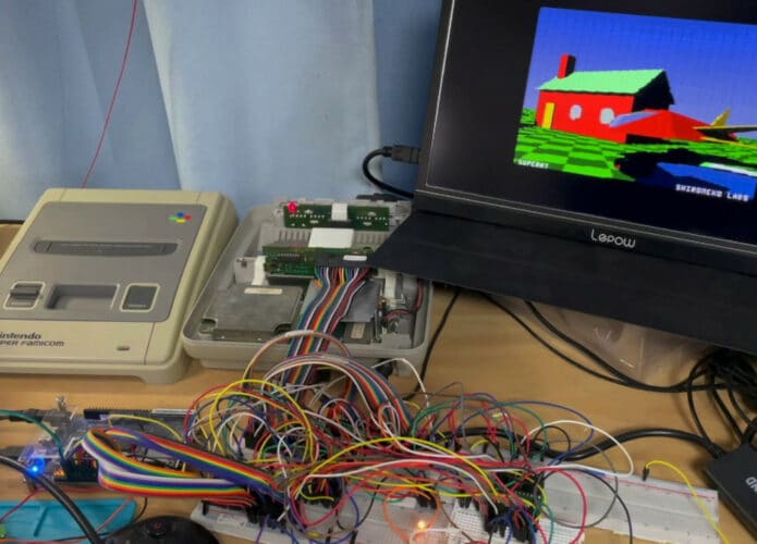 A expansão SuperRT permite que SNES faça ray-traing em tempo real