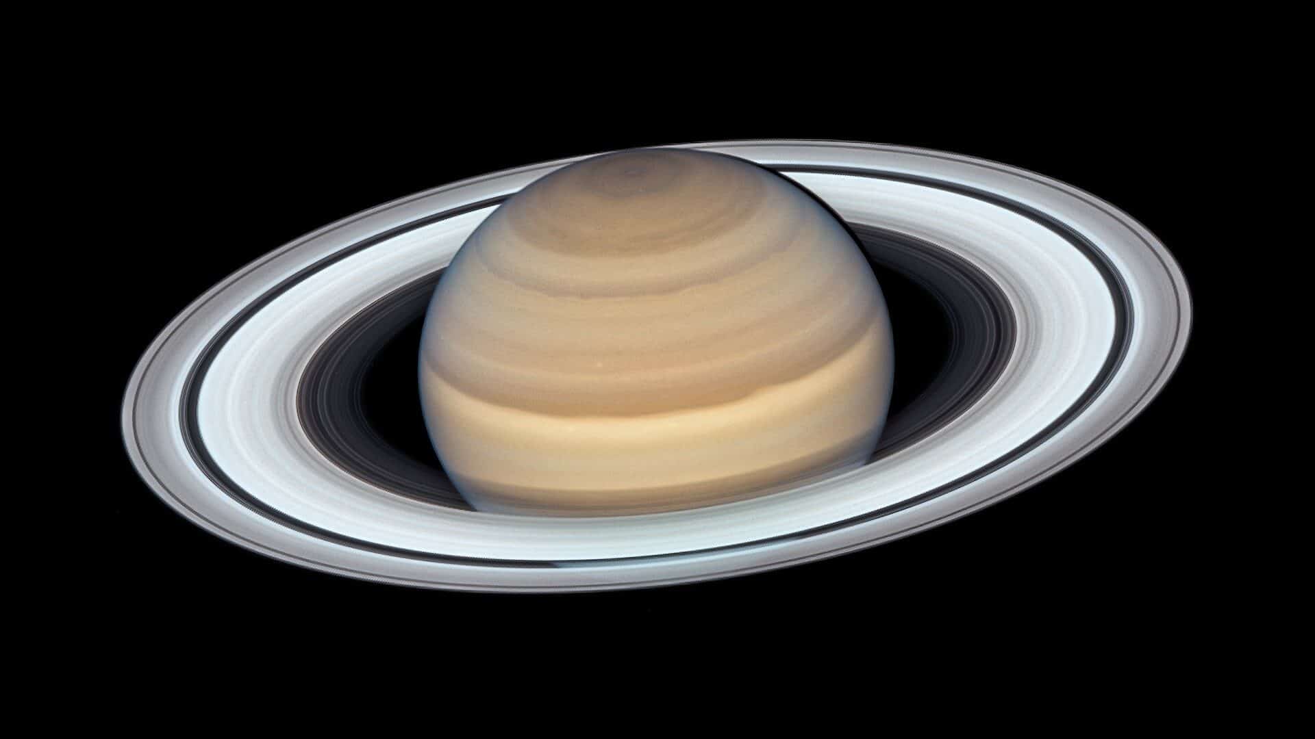 Ilustração do planeta Saturno