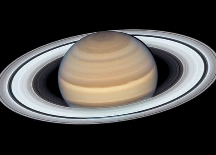 Ilustração do planeta Saturno