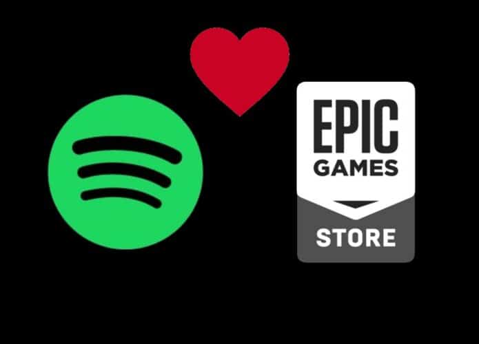Spotify Epic Games Store
