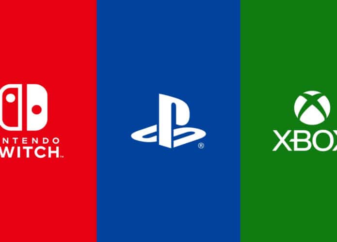 Símbolos Nintendo, PlayStation e XBox