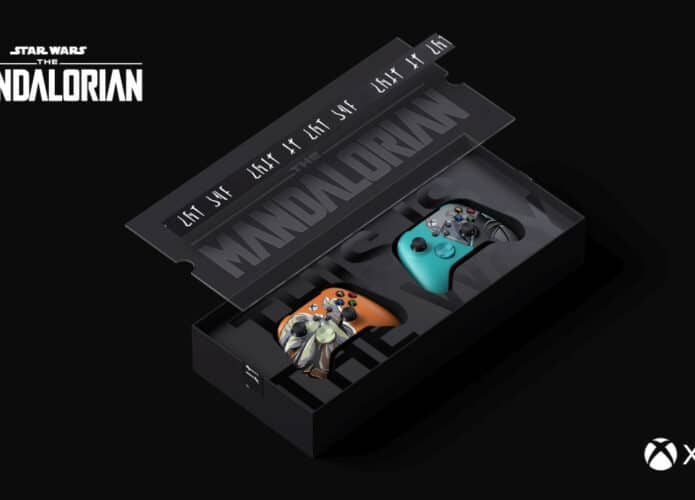 Controles de Xbox temático da série