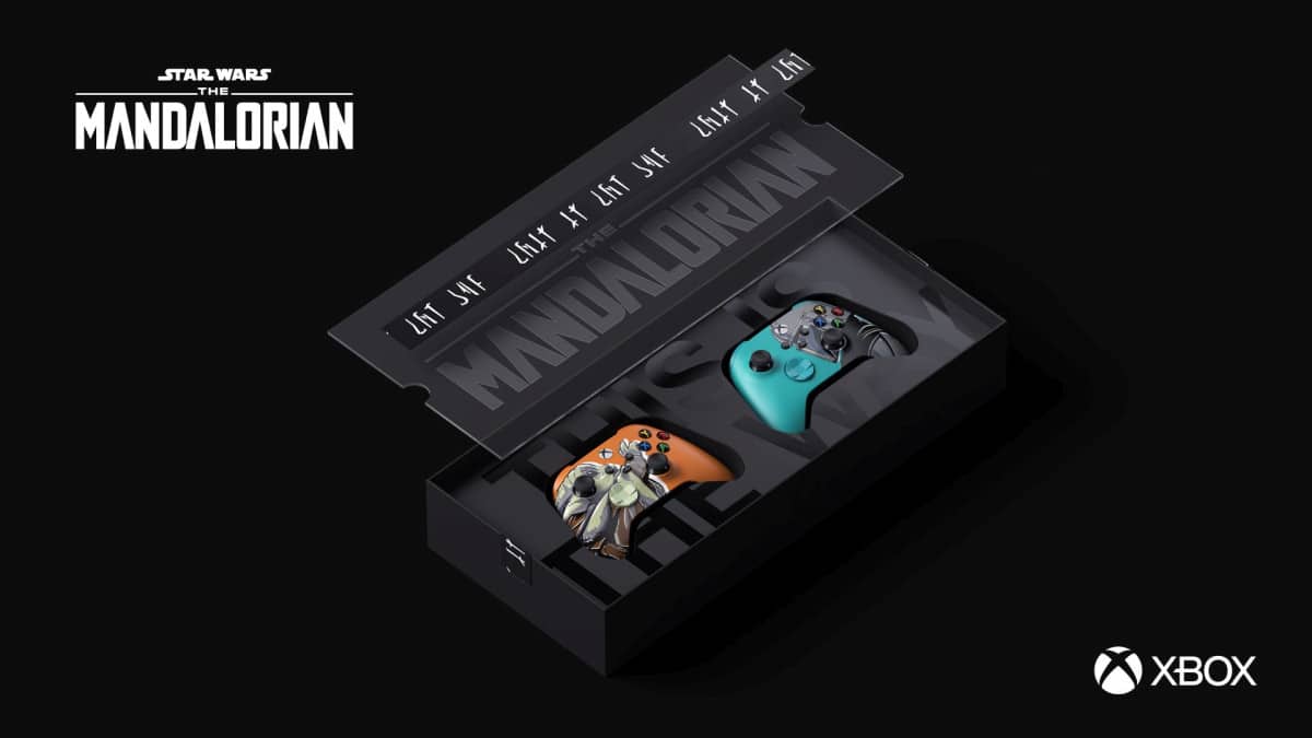 Controles de Xbox temático da série 