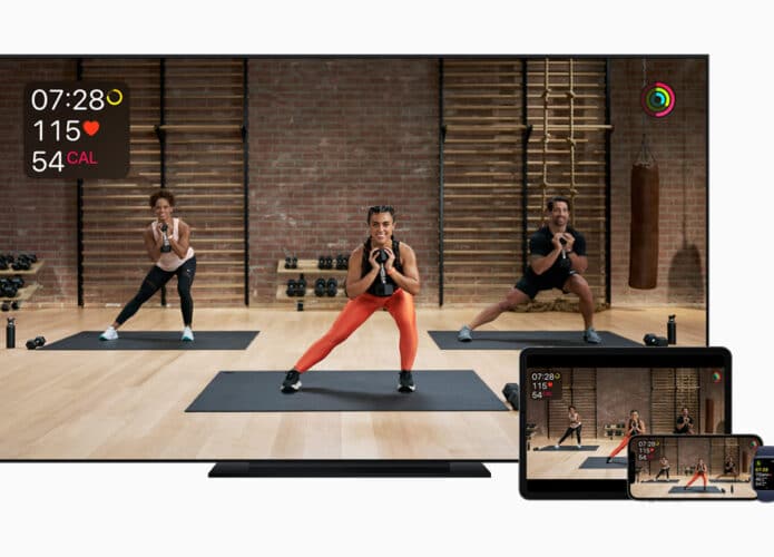 Nova plataforma de treino Apple Fitness+