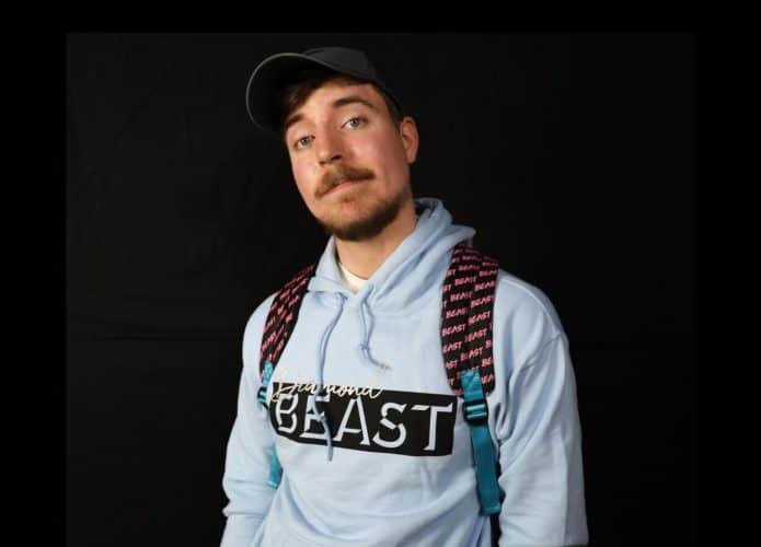 imagem de MrBeast, famoso youtuber