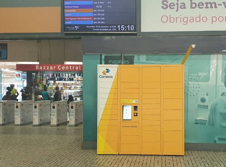 Lockers dos Correios