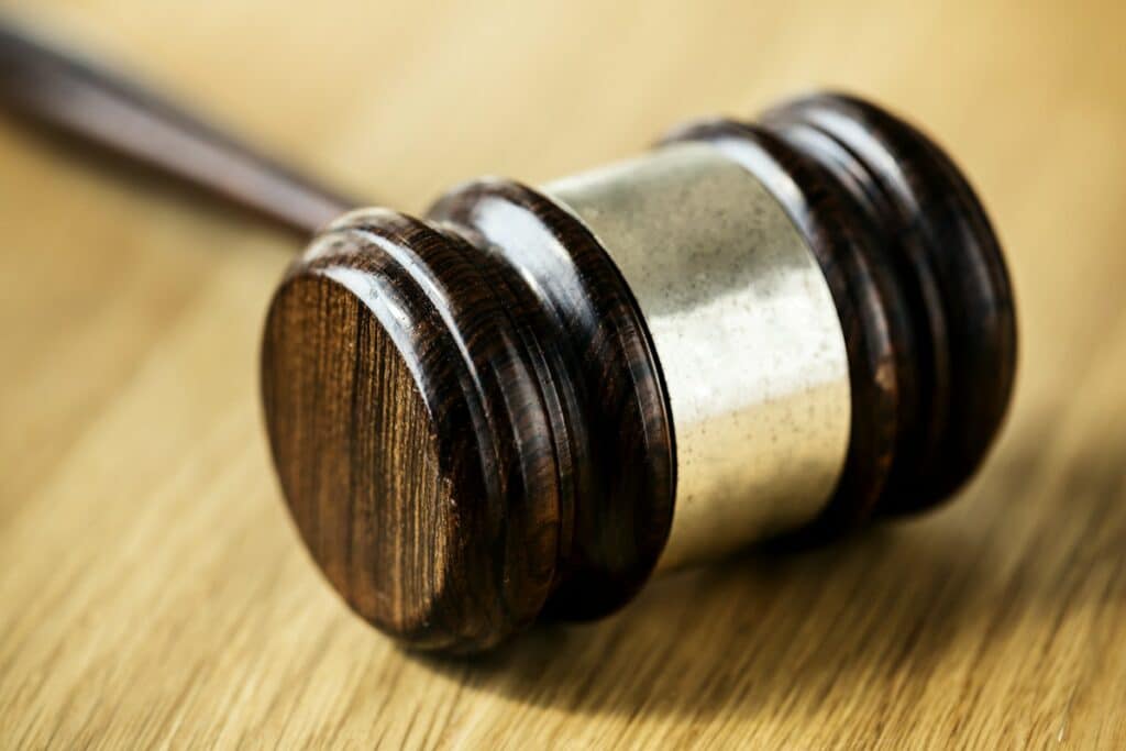 Martelo de tribunal Martelo de tribunal