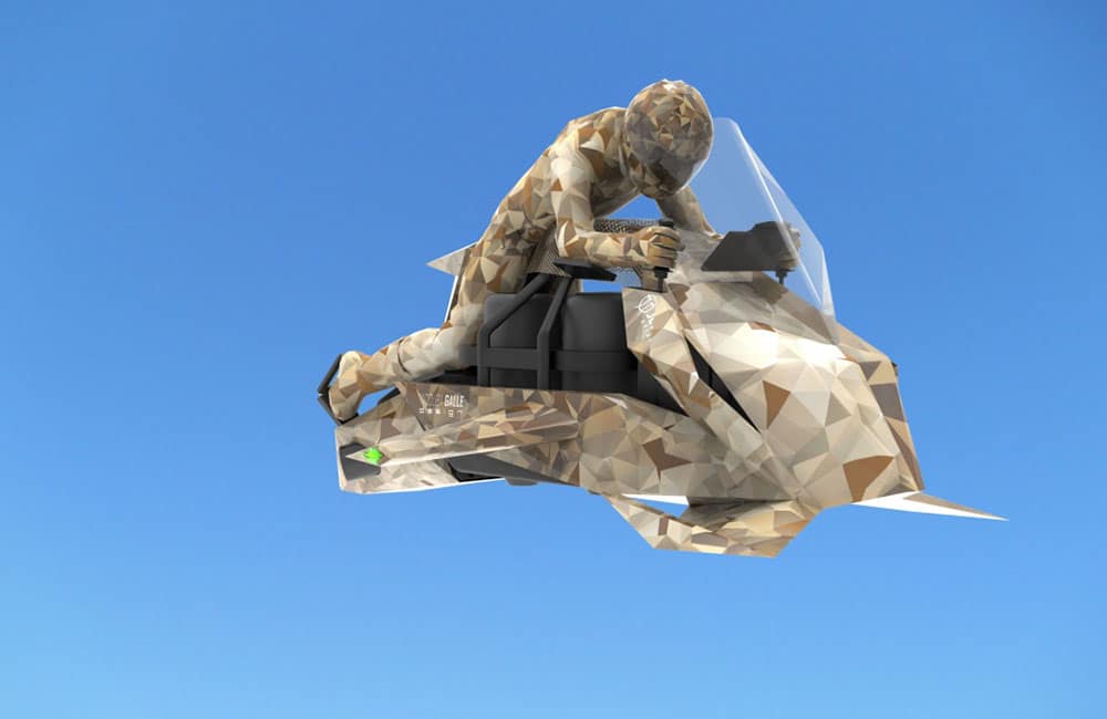imagem com um simulador de jetpack