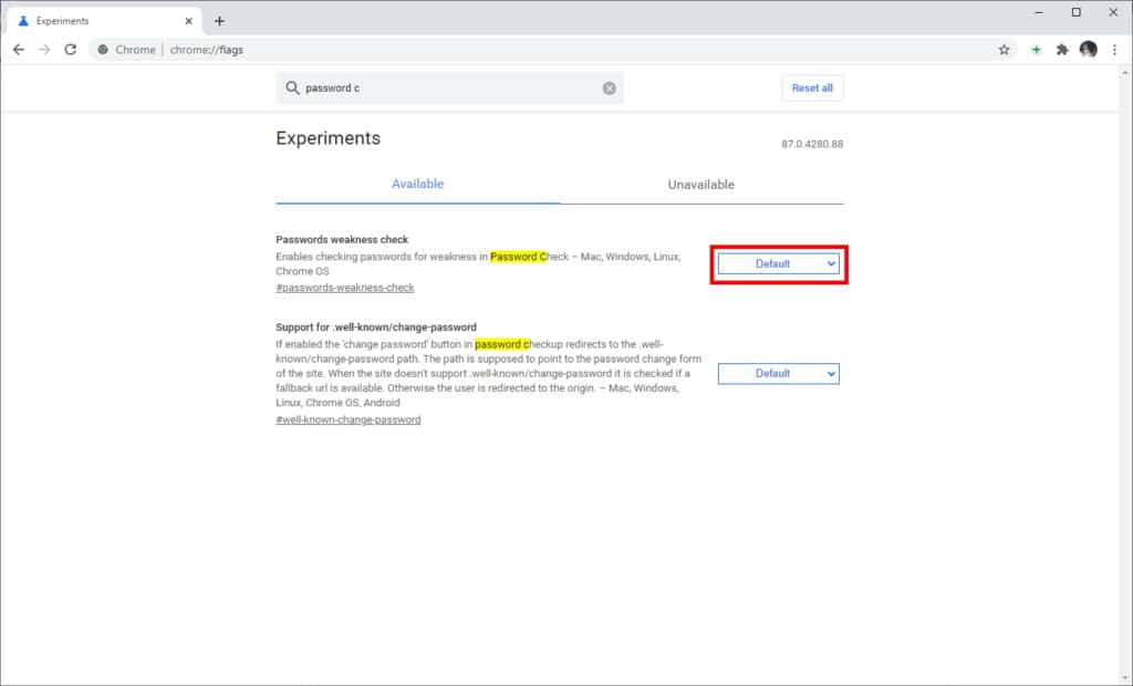 Como fazer o Chrome verificar se as suas senhas são seguras ou não - Passo 3