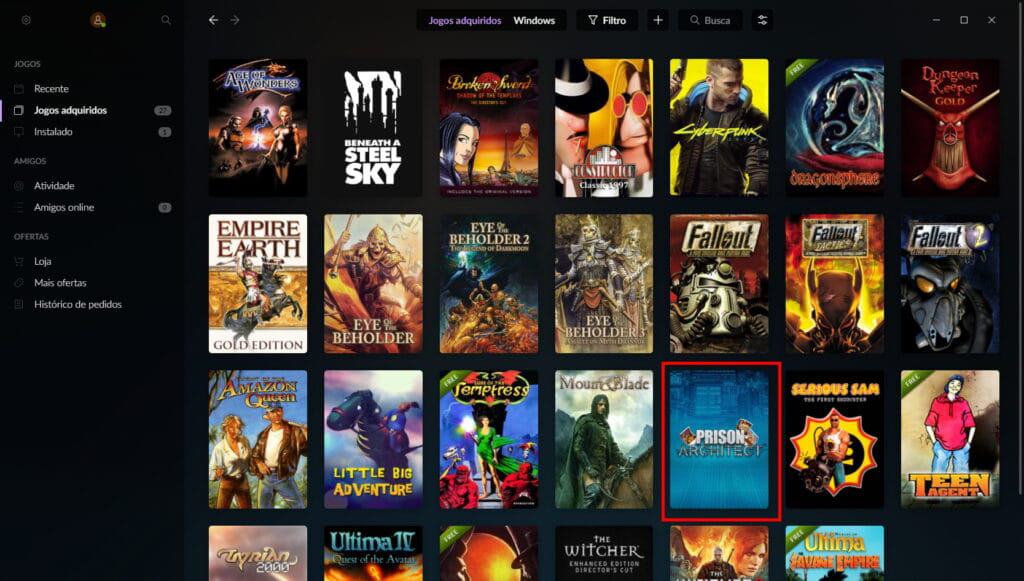 Como obter o Prison Architect de graça no PC - Passo 5
