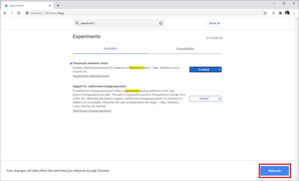 Como fazer o Chrome verificar se as suas senhas são seguras ou não - Passo 5