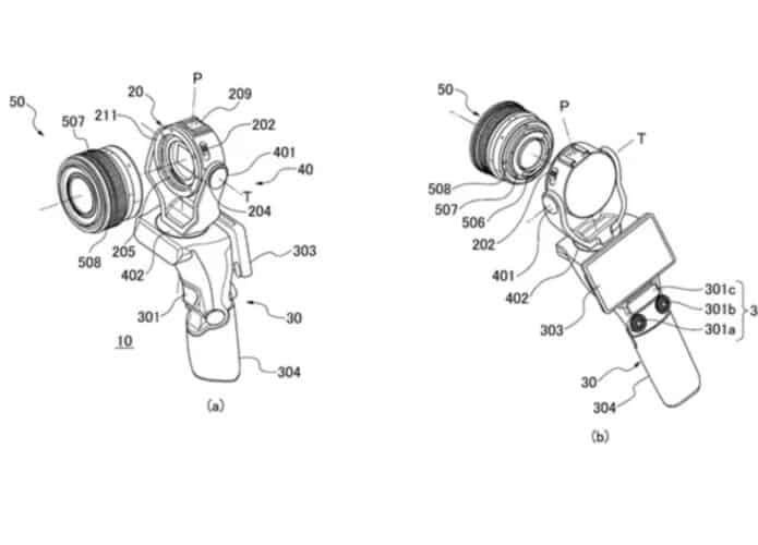 Patente mostra novo design de câmera portátil com lentes intercambiáveis da Canon