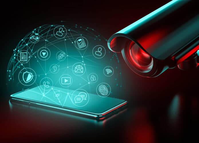 Vigilância smartphone