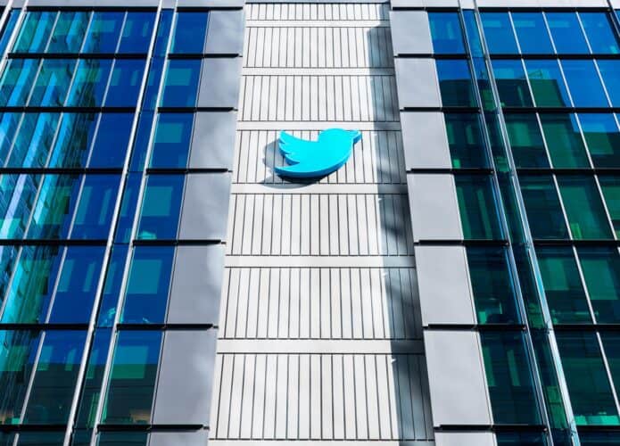 fachada da sede do twitter