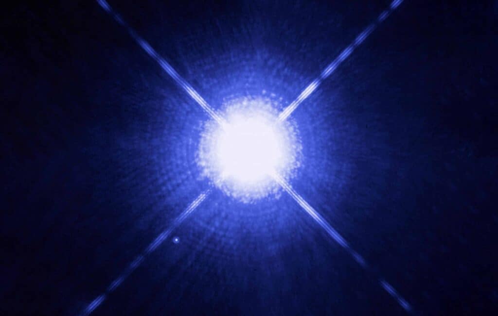 Estrela anã branca Sirius