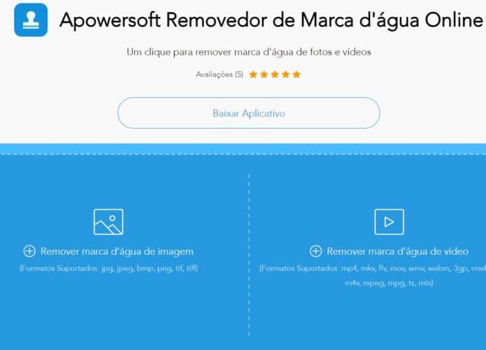 Removedor de marca d'água