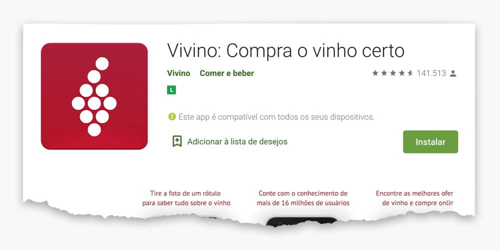 imagem do aplicativo vivino