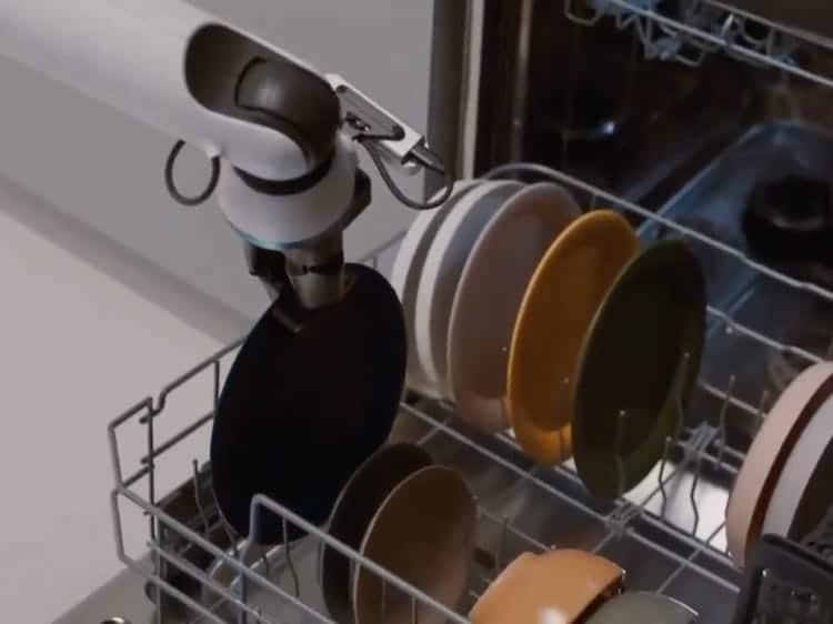 Robô da Samsung faz tarefas domésticas variadas e ainda pode servir um vinho para o morador no fim do dia