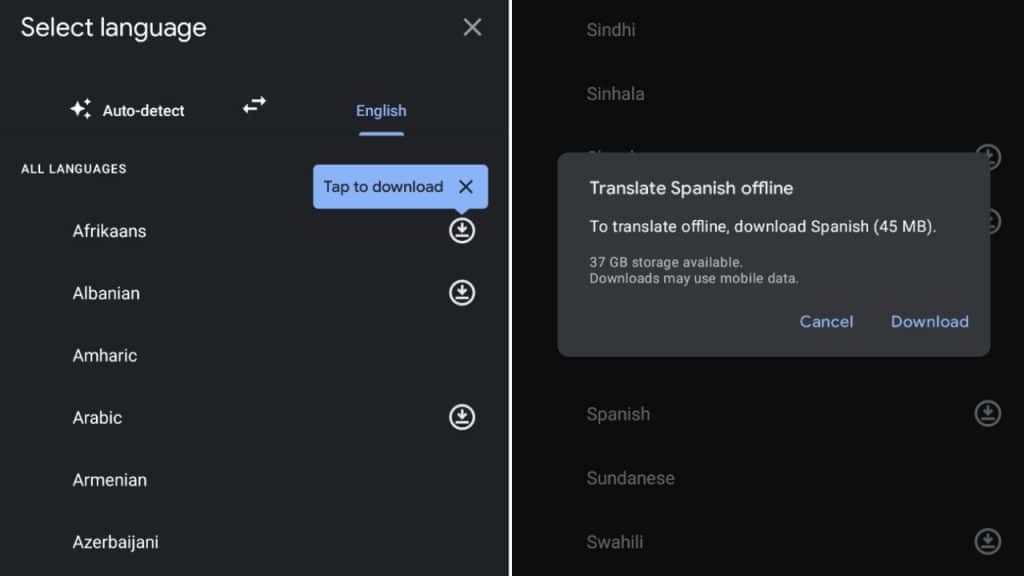 google lens tradução