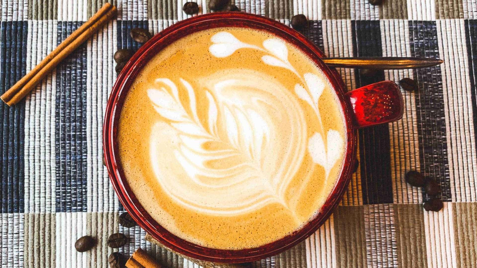 Xícara de cappuccino