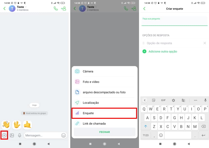 ICQ - Enquetes