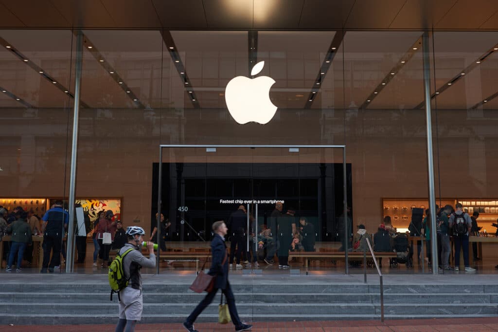 Fachada da Apple Fachada da Apple
