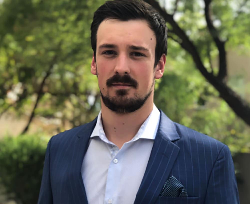 John Matze, CEO da rede social Parler