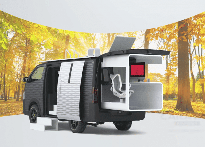 Nissan revela conceito de carro para home office em qualquer lugar