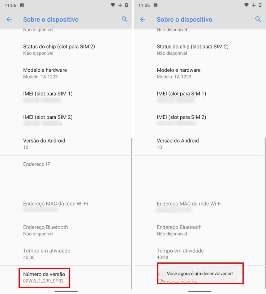 Como definir o nível dos aplicativos em espera no Android - Passo 2