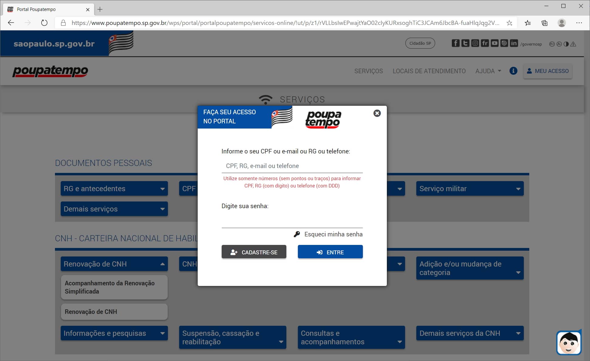 Como renovar a CNH pelo site ou app do Poupatempo - Olhar Digital