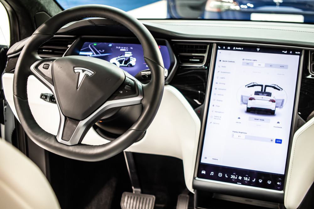 tesla display