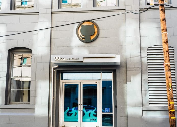 Fachada da Sede do GitHub em San Francisco