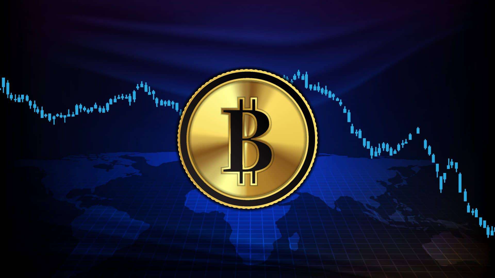 Bitcoin enfrenta queda acentuada