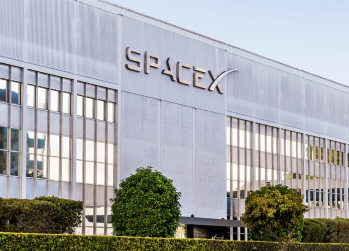 Sede da SpaceX em Los Angeles.