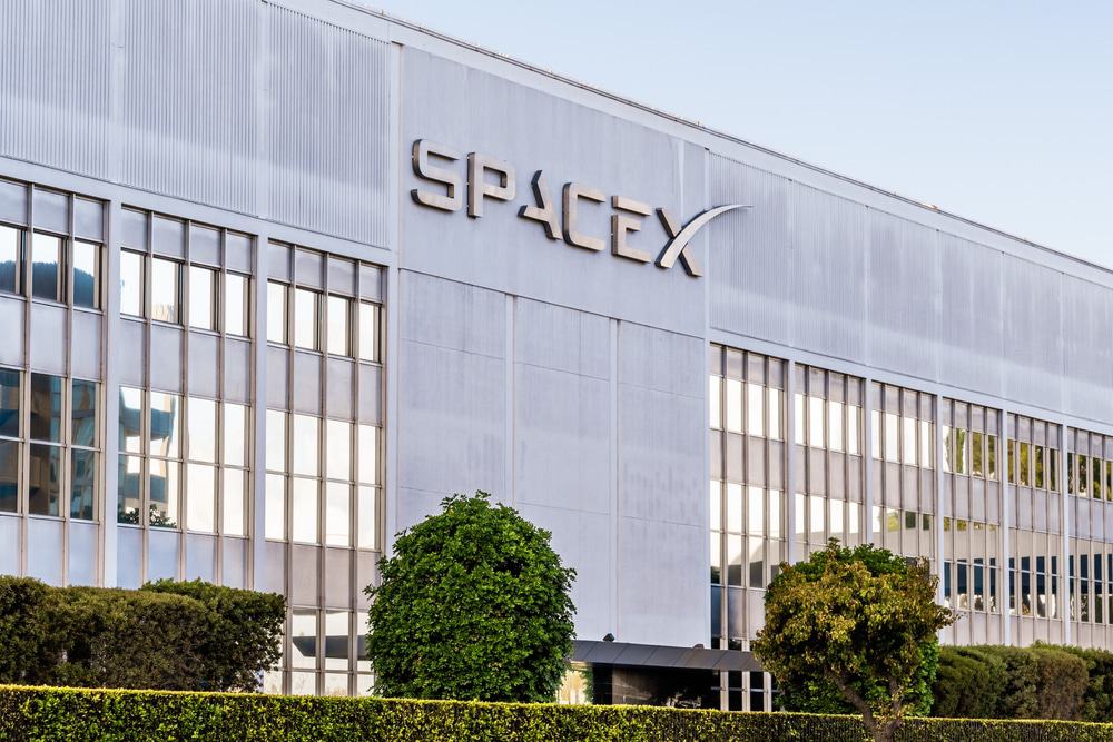 Sede da SpaceX em Los Angeles.