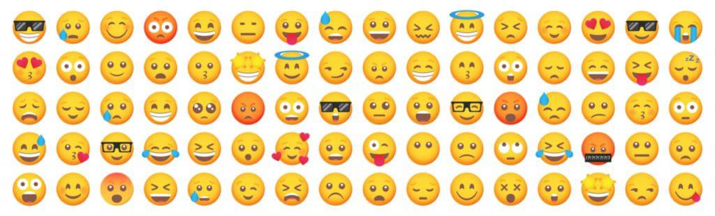 fontes e emojis