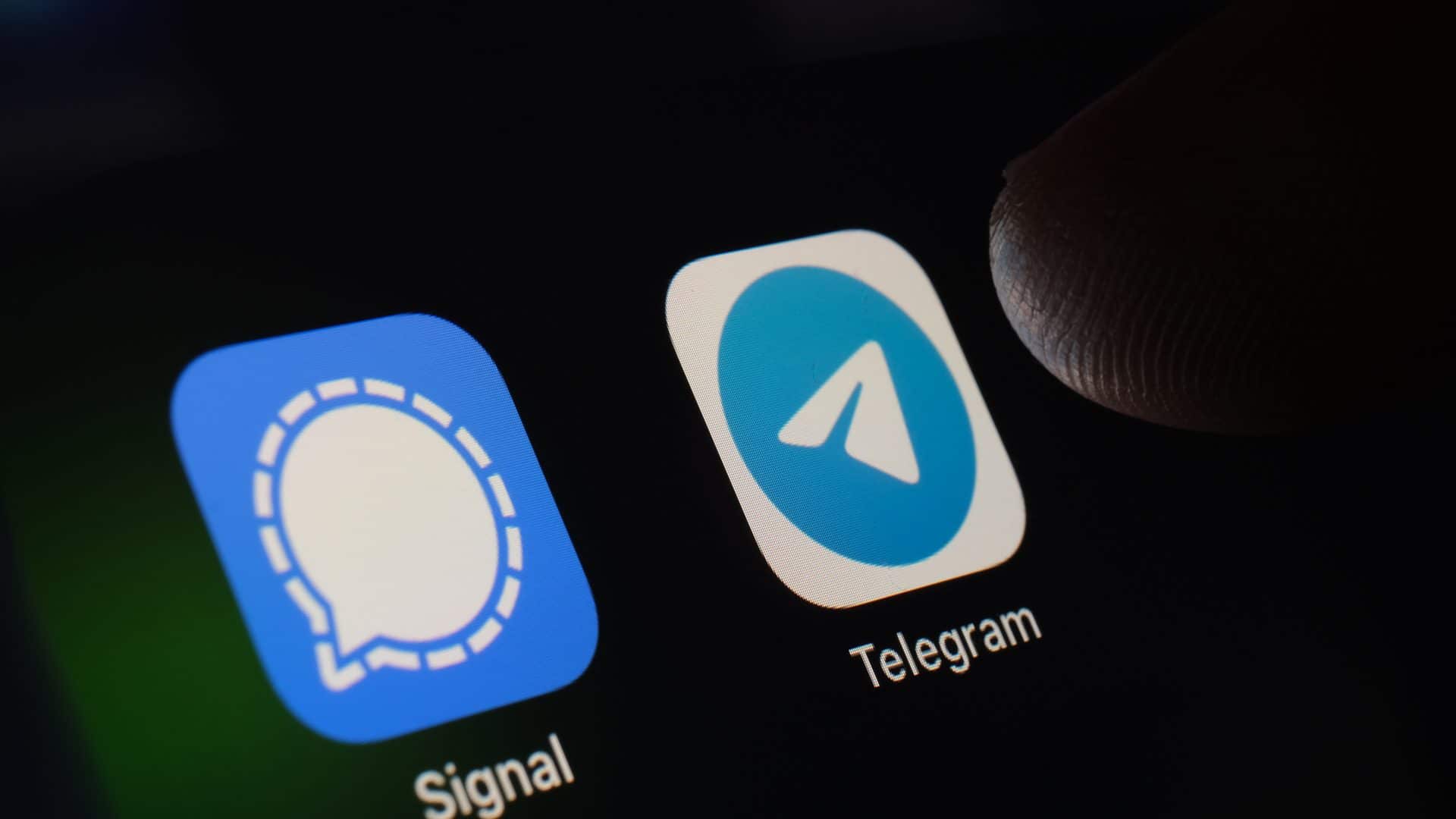 Telegram e Signal