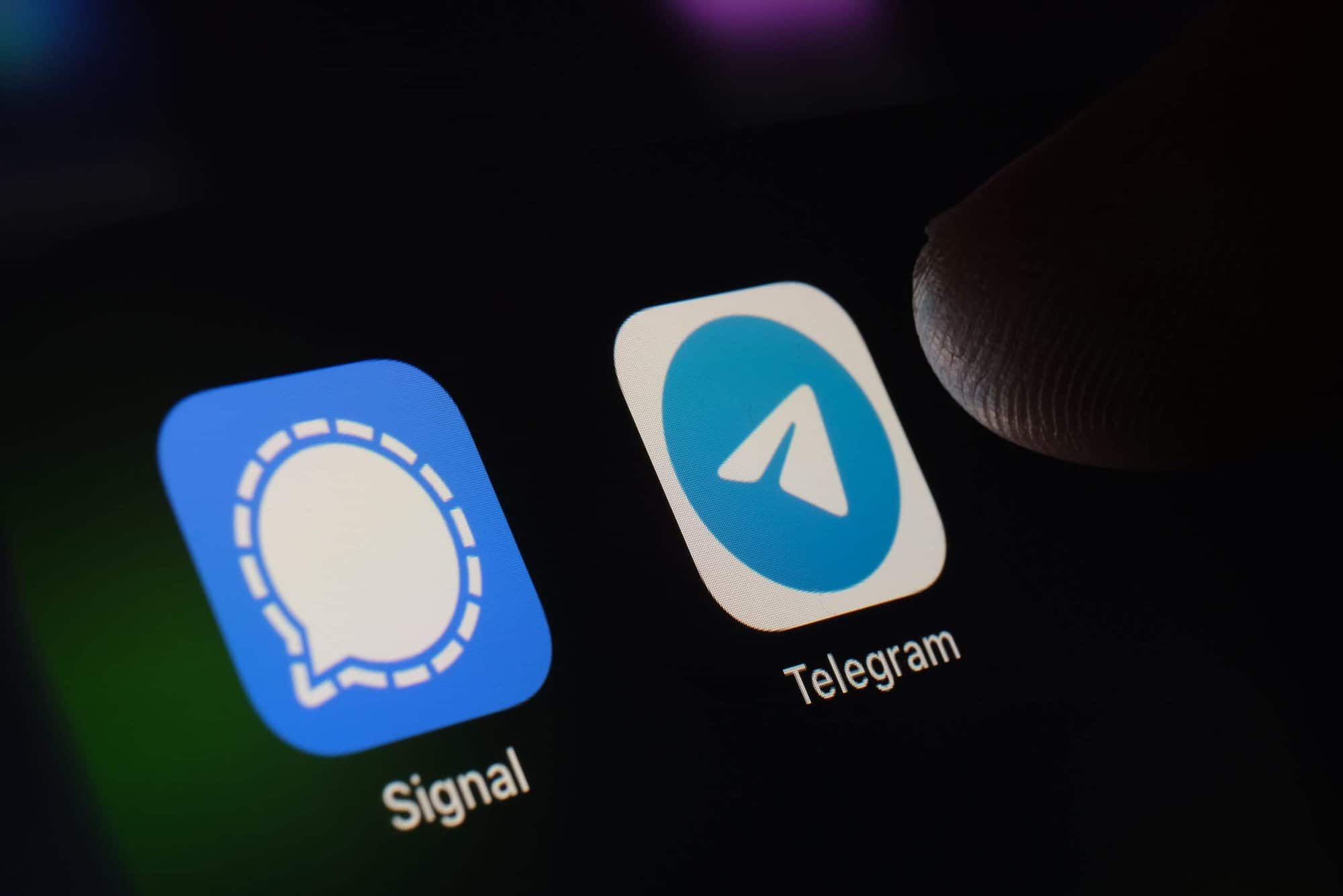 Telegram e Signal