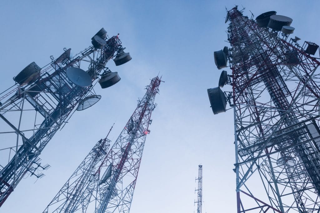 Antenas de telecomunicações Antenas de telecomunicações