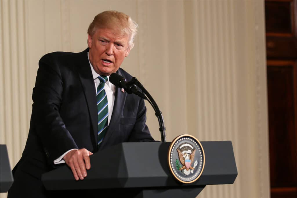 banimento de trump