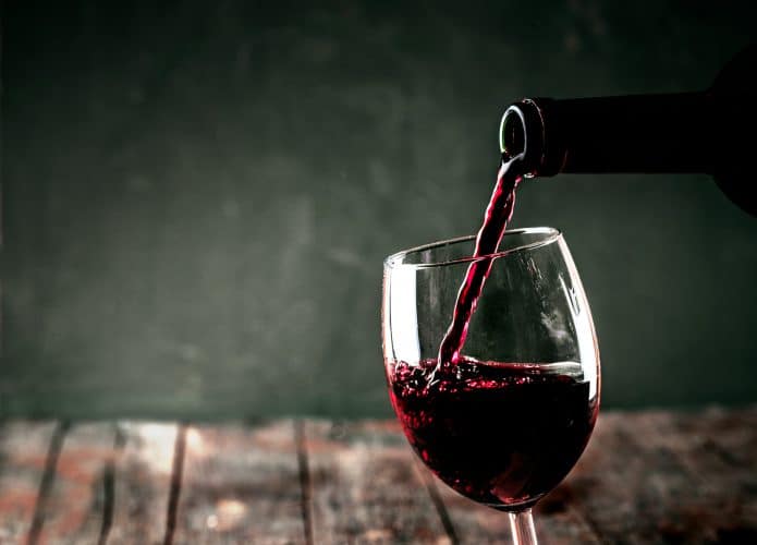 taça de vinho