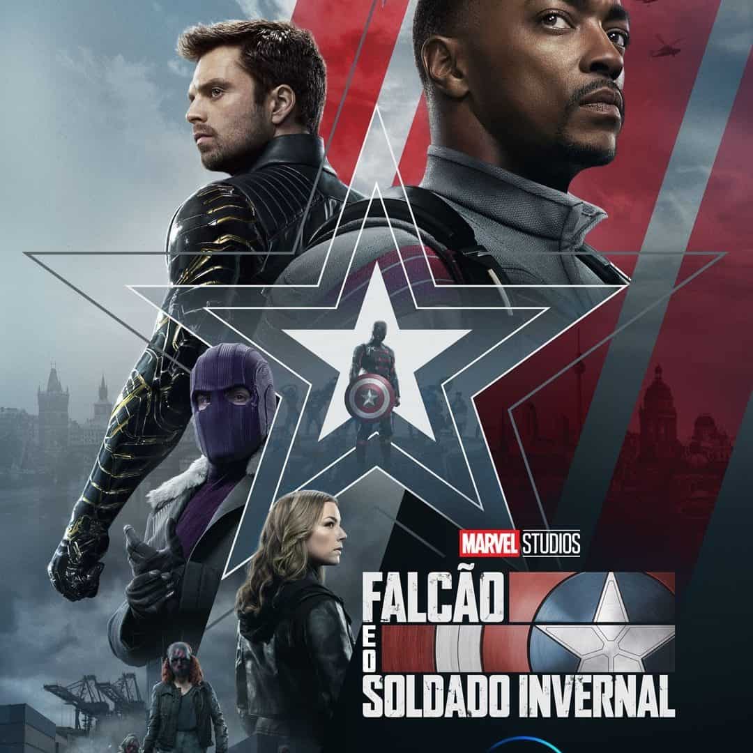 Marvel divulga novo pôster de Falcão e Soldado Invernal, série do Disney+
